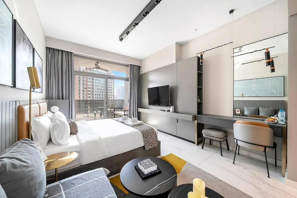 Апартаменты Offer 7 Min To Dxb Mall Downtown Studio Дубай